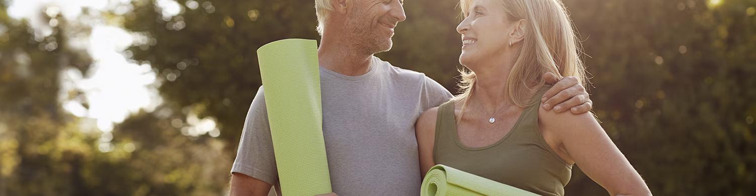 Couple sportive