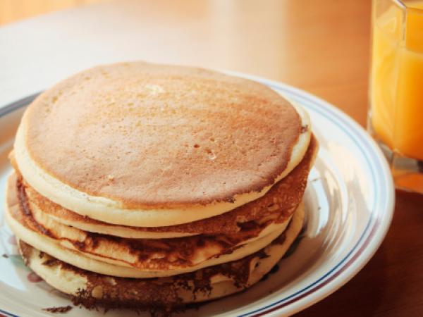 assiette de pancakes